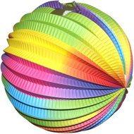 Wiky Rainbow Ball Lantern 25cm - Chinese Lantern