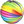Rainbow Ball Lantern 25cm