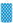 15cm cylinder lantern – blue dot, 2 pcs