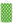 Lantern 15 cm cylinder green dot, 2 pcs