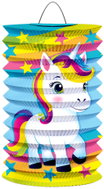 LUMA Children's Cylinder Lantern 15cm, Unicorn - Chinese Lantern