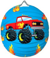 LUMA Children's Round Lantern 25cm, Truck - Chinese Lantern
