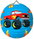 Children's Round Lantern 25cm, Truck