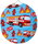 Children's Round Lantern 25 cm, Fire Engines