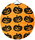 Halloween Pumpkin paper lantern 25cm round