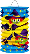 LUMA 15 cm cylinder lantern HALLOWEEN witch - Chinese Lantern