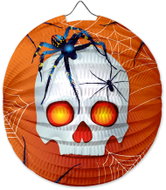LUMA Halloween skull round lantern 25cm - Chinese Lantern