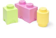 LEGO úložné boxy Multi-Pack 3 ks - pastelové - Úložný box