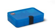 LEGO Úložný box s přihrádkami - modrá - Úložný box