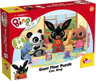 Lisciani Obrovské podlahové puzzle 24 silných dílků Bing: Ahoj, Bingu - Jigsaw Puzzle