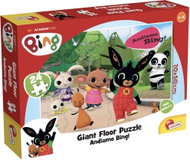 Lisciani Obrovské podlahové puzzle 24 silných dílků Bing: Pojď s námi - Jigsaw Puzzle