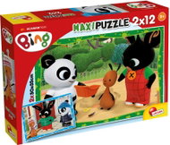 Lisciani Puzzle MAXI 2 × 12 dílků Bing a kamarádi - Jigsaw Puzzle
