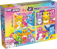 Lisciani Oboustranné puzzle MAXI 4 × 48 dílků Care Bears (s omalovánkami) - Jigsaw Puzzle