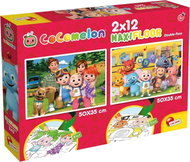 Lisciani Oboustranné puzzle MAXI 2 × 12 dílků Cocomelon (s omalovánkami) - Jigsaw Puzzle