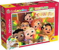 Lisciani Oboustranné puzzle MAXI 60 dílků Cocomelon (s omalovánkou) - Jigsaw Puzzle