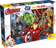 Lisciani Oboustranné puzzle MAXI 108 dílků Marvel Avengers (s omalovánkou) - Jigsaw Puzzle
