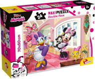 Lisciani Oboustranné puzzle MAXI 24 dílků Minnie (s omalovánkou) - Jigsaw Puzzle