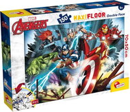 Lisciani Oboustranné puzzle MAXI 150 dílků Marvel Avengers (s omalovánkou) - Jigsaw Puzzle