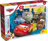 Lisciani Oboustranné puzzle MAXI 24 dílků Cars - Auta (s omalovánkou) - Jigsaw Puzzle