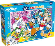 Lisciani Oboustranné puzzle MAXI 108 dílků Kačeří příběhy (s omalovánkou) - Jigsaw Puzzle
