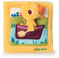 Lilliputiens - textilní knížka - Kačer Gaspard na farmě - Látková kniha