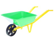 Sand wheel, 72 × 29 × 25 cm, green - Children's Wheelbarrow