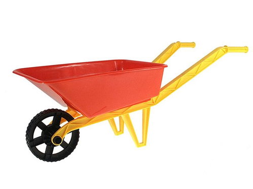 Sand wheel, 72 × 29 × 25 cm, red - Children's Wheelbarrow - Main image
