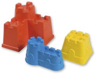 Sand molds 3 pieces, castles - Sand Tool Kit
