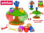 Winfun Vkládačka strom 21 × 21 cm otočná na baterie se světlem a zvukem - Vkládačka