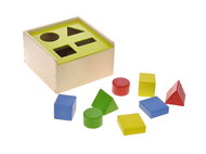 2-Play - Big Tree wooden jigsaw 18 × 18 × 10 cm different shapes in box - Puzzle