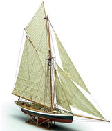 Mamoli Puritan 1885 1:50 kit - Wooden Model