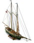 Wooden Model Mini Mamoli Flying Fish 1:100 kit - Dřevěný model