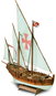 Wooden Model Mini Mamoli Nina 1:106 kit - Dřevěný model