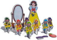 Loutka Marionetino Sněhurka a sedm trpaslíků - loutky 8 ks, zrcadlo - Loutka