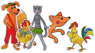 Marionetino Animals and fox - puppets 5 pcs - Puppet