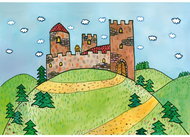 Marionettino Castle, Castle Hall - stage - Figure Accessories