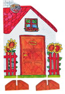 Marionetino Grandma's Cottage - backdrop - Figure Accessories