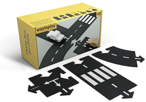 Waytoplay King of the road car track 40 pcs - Slot Car Track - Main image