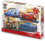 Dino Cars na cestě 4×54 - Puzzle