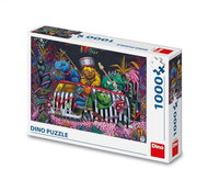 Dino Monsters on a trip - Jigsaw Puzzle