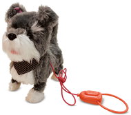 Plush Dog Ferda on a leash - Soft Toy
