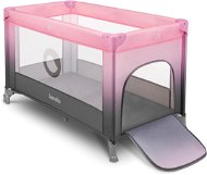 Lionelo Stefi Pink Ombre - Travel Bed