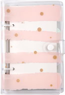 Ring planner - Pink and white with dots - Planner