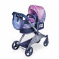DeCuevas 81776 Skládací kočárek pro panenky 3 v 1 s taškou Magic Bubble 2024 - 73 cm - Kočárek pro panenky