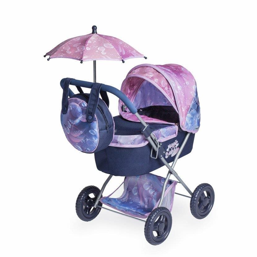 DeCuevas 85076 Összecsukható babakocsi esernyővel és táskával - Magic Bubble 2024 - 60 cm