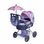 DeCuevas 85076 Skládací kočárek pro panenky se slunečníkem a taškou Magic Bubble 2024 - 60 cm - Kočárek pro panenky