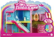 Barbie Mini BarbieLand domeček - Modrý dům s doplňky a panenkou - Game Set