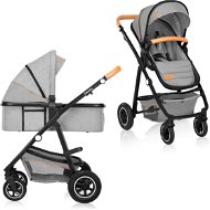 Lionelo Amber 2 in 1 Grey Stone - Baby Buggy