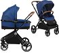 Lionelo Mika 2 in 1 Blue Navy - Baby Buggy