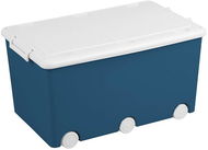 TEGA BABY Víceúčelový box na hračky modrý - Úložný box